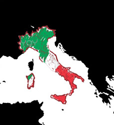 Immagine di un'icona con la mappa per le targhe a Roma